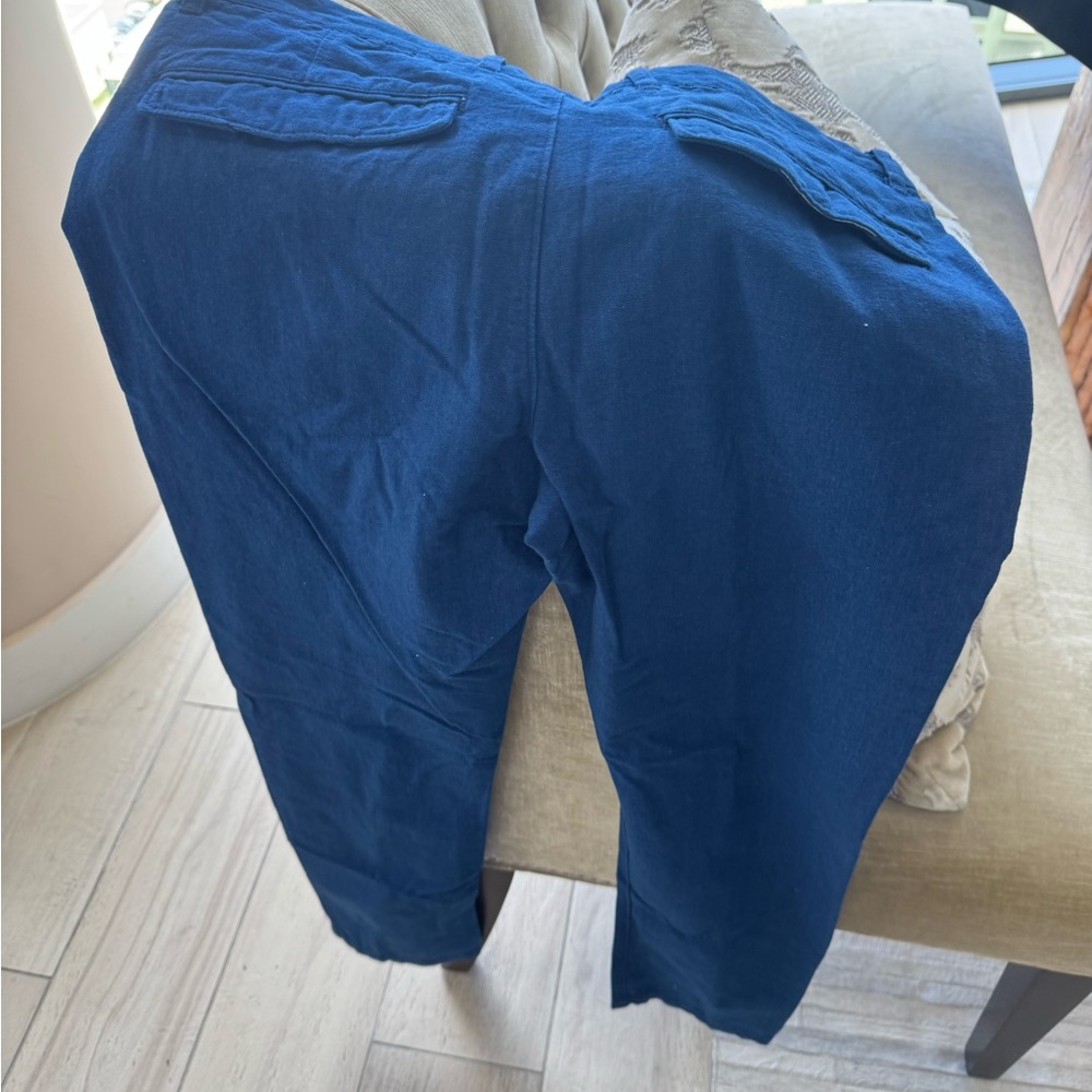 Theory Men's Dress Pants in Navy Blue